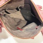 Vince Camuto  Red Pebbled Leather Crossbody Satchel Handbag Photo 2