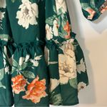 Baltic Born  Tally Mini Dresd Green Multi Floral Tie Waist Womens 1XL New Photo 3
