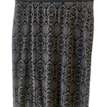 Petit Pois velvet burnout skirt gray & black sz Medium Photo 0