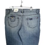 SO  Jeans Junior Sz 15 Y2K Medium Wash Blue Denim Flare Jeans VTG Deadstock NWT Photo 6