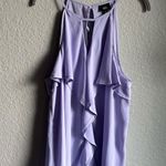 Mossimo Supply Co Mossimo Purple Lavender Ruffle Tank Top Photo 0