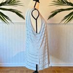 Athleta  Striped Sheer-Line Performance Tank Tops Bundle of 2 XL Blue & Burgundy Photo 7