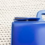 Pekkle Sanrio 95 Vintage Vinyl Window Case Handle Snap Closure Collapsible Blue Photo 3