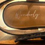 Wonderly  Black and Tan Platform Sandals Photo 6