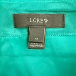 J.Crew  | Wool Lined Kelly Green Short Pencil Straight Skirt Y2K Preppy | 12 Photo 3