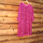 Mac Duggal 10032 Womens Quarter Sleeve High Neck Sequin Embellished Mini Dress Photo 6