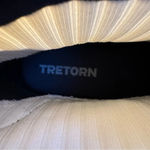 Tretorn  Women’s Lia Navy Short Rain Boots with Red White Blue Logo Sock‎ size 7 Photo 6