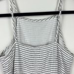 Vineyard Vines Jet Stripe Linen Romper Women's Size 2 White Grey New Summer Photo 10