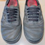 Vans Off The Wall Authentic Sneaker Shoe in Black Zebra Canvas Photo 2