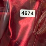 Cacique Plus Size 22/24 Red & Black Lace Bustier Corset Top Photo 4