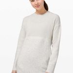 Lululemon Restful Intention Sweater in Light Ivory/Heathered Light Ivory Photo 0