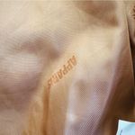 Apparis Brown Faux Leather Puffer Jacket Photo 7