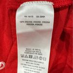 Anthropologie  Akemi and Kin Red Embroidered Tank Top Women’s Small Photo 2