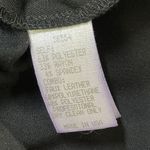 Alberto Makali Black Faux Leather Trim Zipper 3 Quarter Sleeve Dress Womens 6 Photo 12