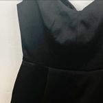 Keepsake The Label Size Small Black One Piece Zip Back Shorts Romper Photo 2