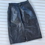 wilson's leather  Black Vintage Pencil Skirt Photo 3