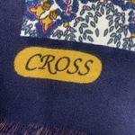 Cross Scarf Shawl Multicolor Floral Paisley 44” x 46” Photo 4