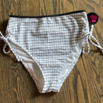 No Boundaries NWT NOBO checkered high waisted swim bottoms Photo 0