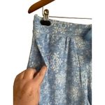 Jaclyn Intimates  Pajama Top Pant‎ Set Women L Blue Snow Flake Novelty Print Cozy Photo 5