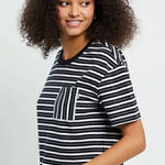 Vans NWT  striped t size M Photo 0