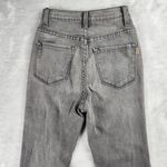Vibrant  M.i.U. Women's Flare Jeans Gray Distressed Size 1 / 24 Photo 8