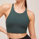 Girlfriend Collective NWT | Topanga Sports Bra Moss Green Sz. Small Photo 0