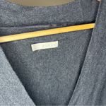 Hinge Nordstrom  Sweater Poncho Detailed Border buttons women’s Medium large Photo 5