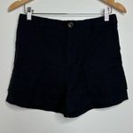 Love Tree  Black Cotton Shorts Patch Pockets Size Large 2.5” Inseam Photo 1
