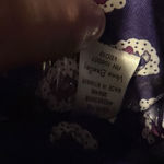 Vera Bradley NWOT  Purple Floral Cotton Quilted Travel Case/Organizer Photo 10