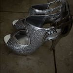 Brash  Silver Sparkle Heels Photo 1