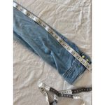 GB Gianni Bini Women’s XL Denim Chambray Shirt Aztec Print Back Long Sleeve Blue Photo 4