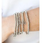 Paparazzi American All-Star Silver Bracelet (54) Photo 0