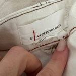 Anthropologie  cargo pants jeans Wide Leg denim cream colette high waisted crop Photo 1