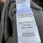 Lascana‎ Women's Gray Textured Long Sleeve V Photo 3