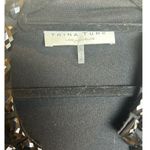 Trina Turk ashmere Blend Black Cardigan Shawl Size Small S Embellished Photo 2