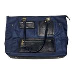 Tutilo Travel Laptop Large Office Bag Navy Blue "Carry The Day Bag" New York Photo 1