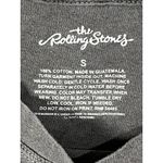 The Rolling Stones  Band T Shirt Gray Distressed Graphic Tee Women's Small Photo 3