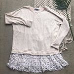 Free People Beach Crochet Trim Tunic Top Photo 3