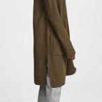 Madewell ππ Camden Sweater-Coat ~ 100% Merino Wool Olive Green XXS Photo 3