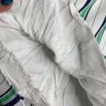 Line and Dot  Striped Peplum Sleeveless Tank Top Photo 7