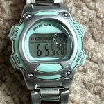 FMD women’s‎ vintage silver/teal digital bracelet watch one size Silver Photo 1