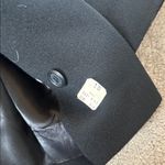 J. G. Hook Petite Black Pure Wool Coat SIZE 10 Photo 3