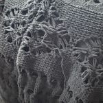 ZARA  Ivory And Black Crochet Midi Dress Size‎ Small Photo 5