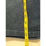 Bandolino Women's Distressed Dark Wash Reg Fit Knee Length Jean Skirt size 6 Photo 7