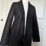 ZARA Black Long Coat Photo 2
