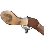 Dune London Silver Jeweled Heels Sandals Size 38 / US 7 Photo 6