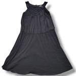 Jonathan Martin Dress Size 10 Blouson Dress Sleeveless Dress Crochet Neckline Women's Dress Photo 0