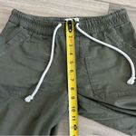 Pact Organic Cotton Twill Pull On Pants Olive Green Olivine Small Photo 6