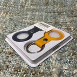 Genuine Leather Induction Keychain Holder Case for AirTag (2 Pack) Photo 1