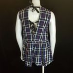 ZARA Trafaluc Collection Plaid Tie Back Tank Top (XS) Photo 8